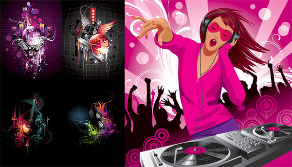 Guitars, speakers, dj 