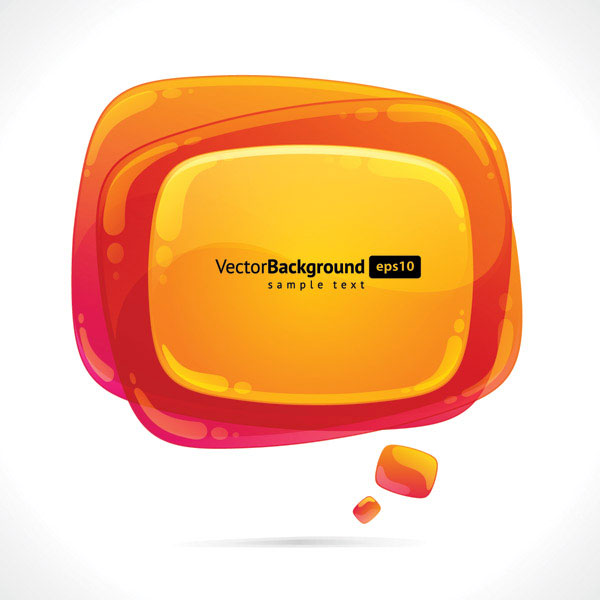 Crystal Bubble graphics Vector -5
