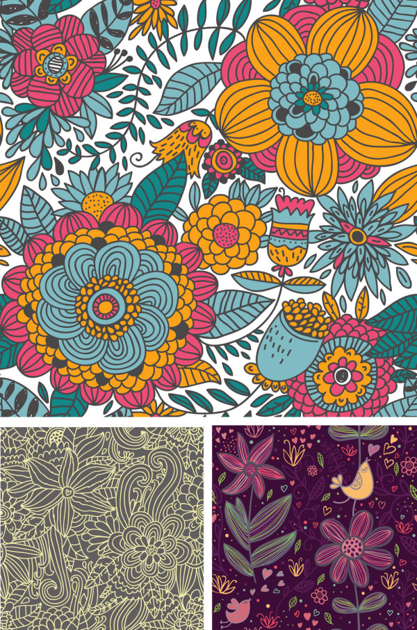 Pattern background 02-- vector material