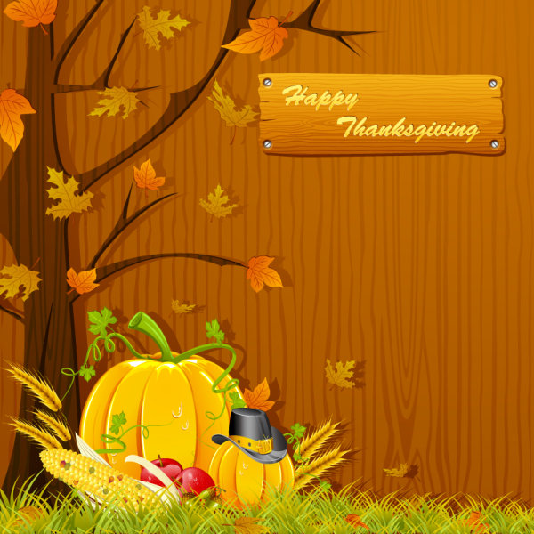Cartoon background material - vector material
