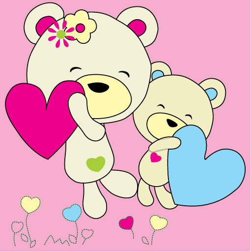 Cartoon animals 03 - vector material