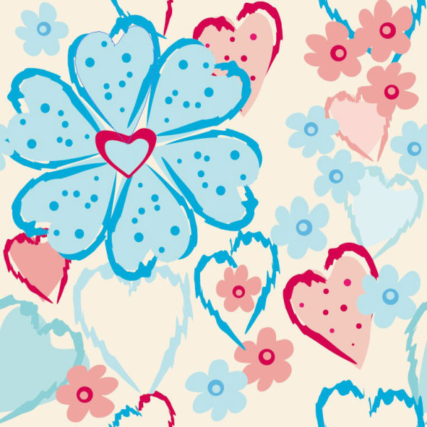 Patterns background 04 - vector material