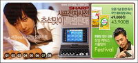 South Korea beautiful Flash-style advertising code
