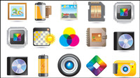 Beautiful icons - vector