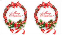 Christmas decorative material 03 - vector material