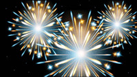 The fireworks effect 02 - Vector
