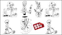 Cartoon comics 04 - Vector