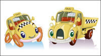 Cartoon racing 03 - vector material