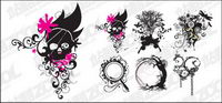 Vector material elements of the trend pattern