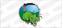 Dinosaur vector material