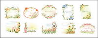 Vector lace material Series-2